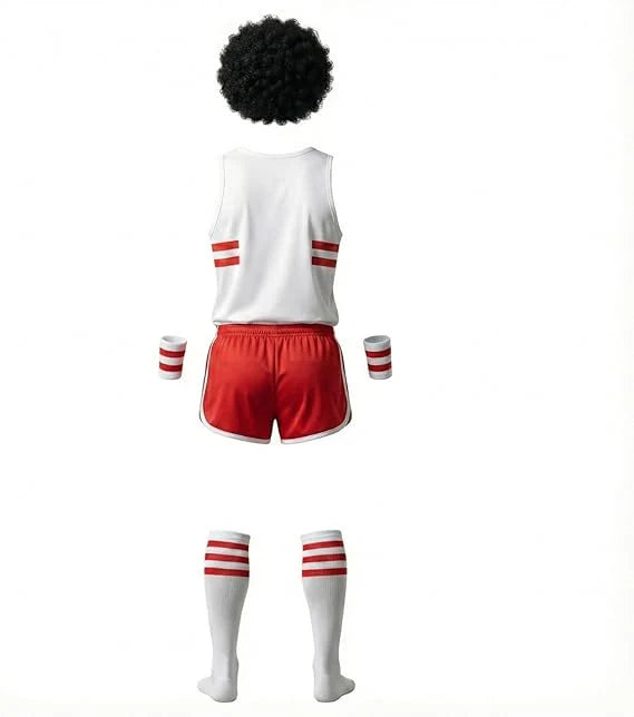 118 Retro Marathon Fancy Dress Costume Set
